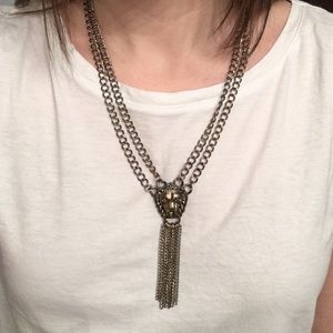 Lion Head Chain Necklace